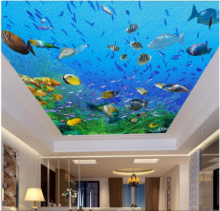 3d ceiling murals wallpaper custom photo non-woven wall murals 3d landscapes room Dazzling Sea World Living Room Bedroom interior for home, Sky blue
3d ceiling murals wallpaper custom photo non-woven wall murals 3d landscapes room Dazzling Sea World Living Room Bedroom interior for home, Sky blue