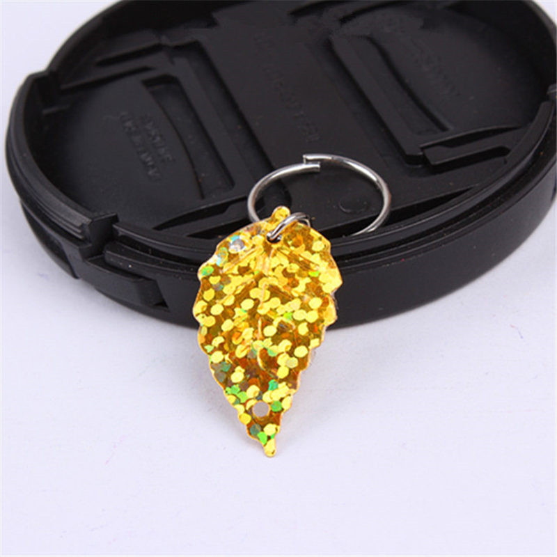 Sequins Tree Leaf Pendant Charms Rings Set Hair Clip Headband Accessories For Pierced Braid Pendant H1474