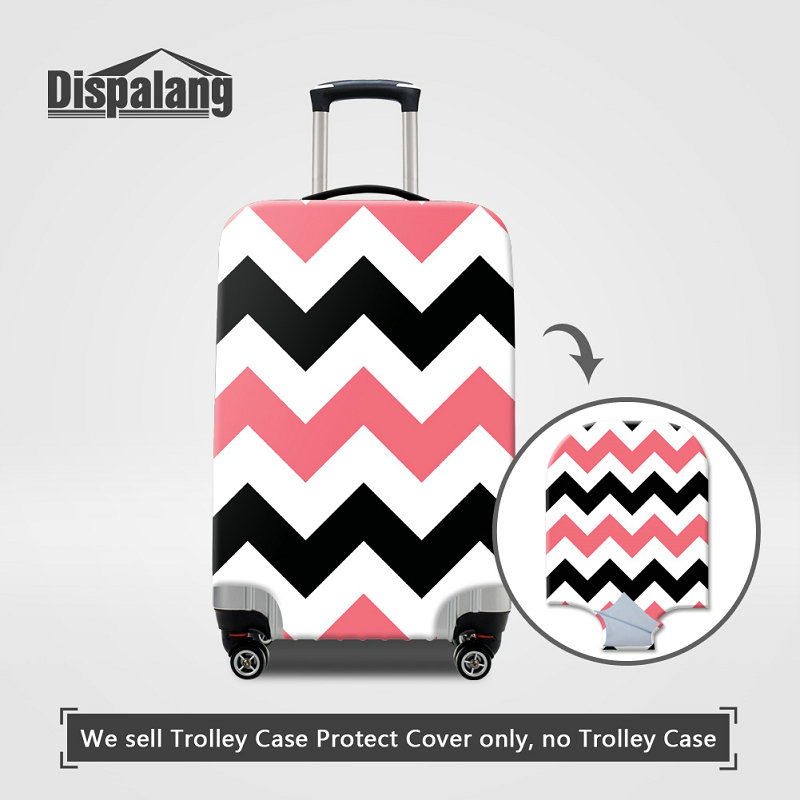 Women Designer Travle Luggage Protector Covers For Trunk 3D Striped Printing Dust Rain Cover For 18-30 Inch Suitcase Thick Elastic Perfectly
Women Designer Travle Luggage Protector Covers For Trunk 3D Striped Printing Dust Rain Cover For 18-30 Inch Suitcase Thick Elastic Perfectly