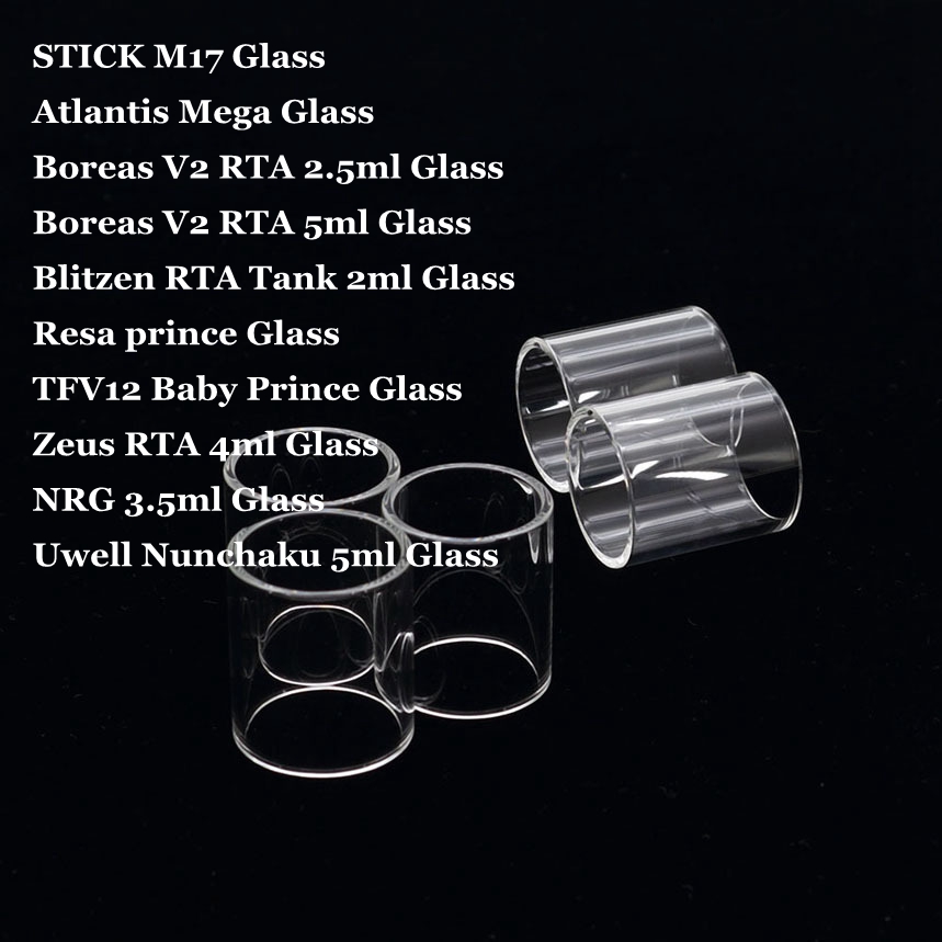 STICK M17 Atlantis Mega Boreas V2 Blitzen RTA Tank Resa Prince TFV8 Baby Prince Zeus NRG 3.5ml Nunchaku Pyrex Replacement Glass
STICK M17 Atlantis Mega Boreas V2 Blitzen RTA Tank Resa Prince TFV8 Baby Prince Zeus NRG 3.5ml Nunchaku Pyrex Replacement Glass