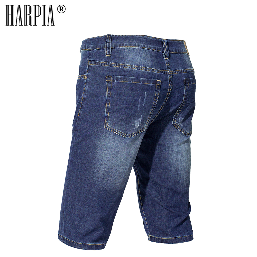 HARPIA Summer Men Casual Jeans Shorts Male Coon Thin Hole Denim Shorts Slim Plus Size Knee Length Elastic Cowboy Short Pants, Blue denim jeans
HARPIA Summer Men Casual Jeans Shorts Male Coon Thin Hole Denim Shorts Slim Plus Size Knee Length Elastic Cowboy Short Pants, Blue denim jeans