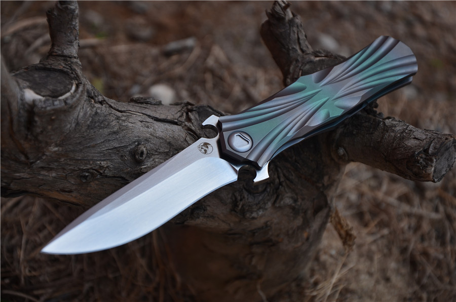 KEVIN JOHN VENOM T Knife M390 blade Knives Titanium handle Ball bearing Flipper camping hunting survival outdoor knives Gears 
KEVIN JOHN VENOM T Knife M390 blade Knives Titanium handle Ball bearing Flipper camping hunting survival outdoor knives Gears