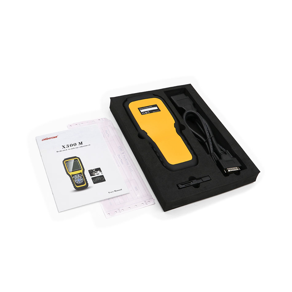 OBDSTAR X300M OBDII Vehicle Odometer Adjustment Function Mileage Correction Diagnose Tool Update Online By TF Card