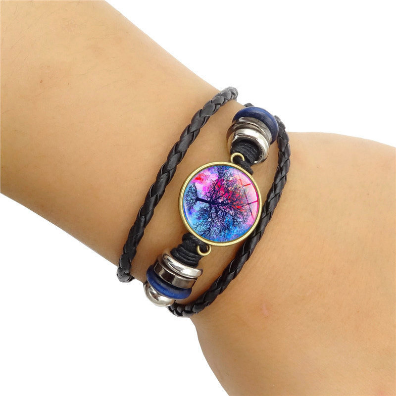 Tree of Life glass cabochon bracelet Adjustable string Multilayer Wrap Bracelets Bangle Cuff Wristband Fashion jewelry for children women will and sandy
Tree of Life glass cabochon bracelet Adjustable string Multilayer Wrap Bracelets Bangle Cuff Wristband Fashion jewelry for children women will and sandy