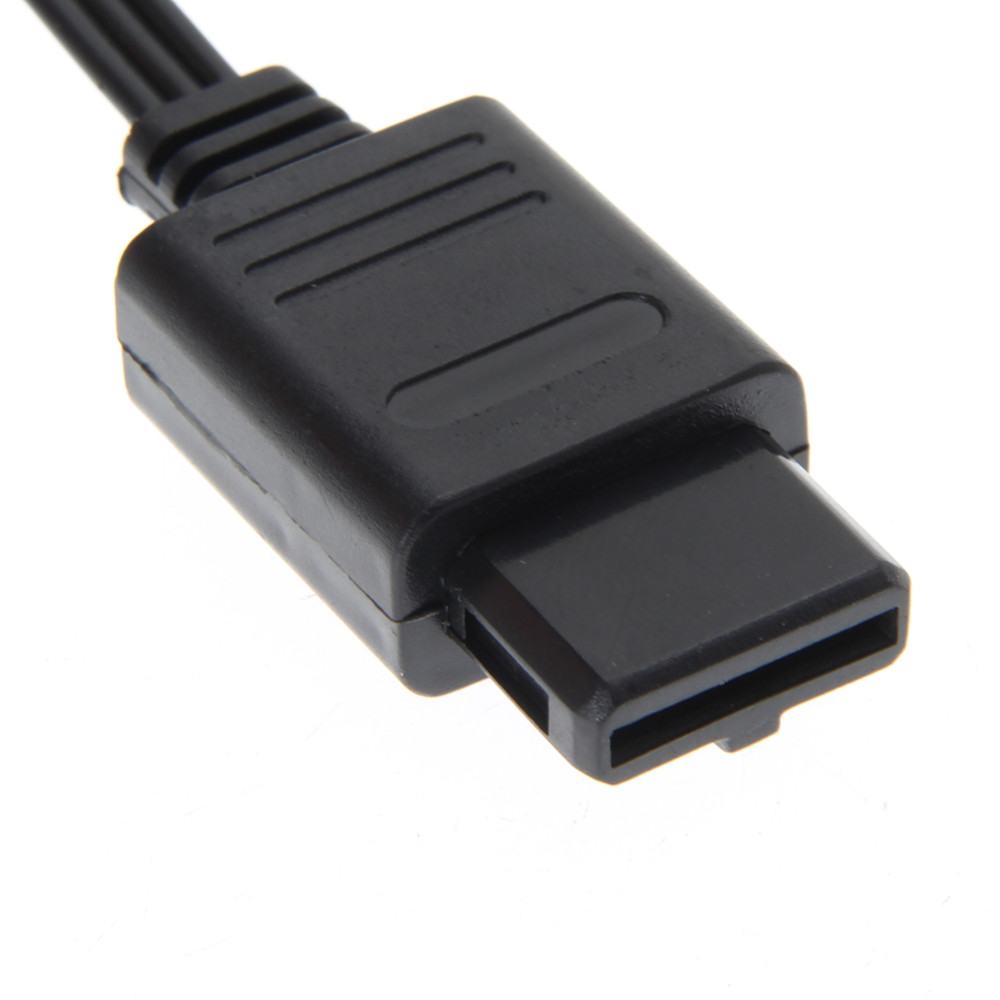 High Quality 1.8m 6FT AV TV RCA Video Cord Cable For Game cube/for SNES GameCube/for Nintendo for N64 64 Game Cable