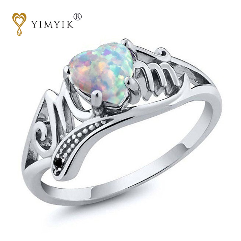 Vintage Heart Opal Birthstone Ring Selfless Mom Rings for Women Clear CZ Silver Fashion Bijoux Jewelry Gift Wholesale
Vintage Heart Opal Birthstone Ring Selfless Mom Rings for Women Clear CZ Silver Fashion Bijoux Jewelry Gift Wholesale