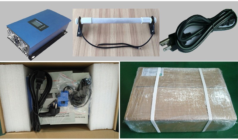 2000W Wind Power Grid Tie Inverter with Limiter / Dump Load Controller/Resistor for 3 Phase 48v wind turbine generator
2000W Wind Power Grid Tie Inverter with Limiter / Dump Load Controller/Resistor for 3 Phase 48v wind turbine generator