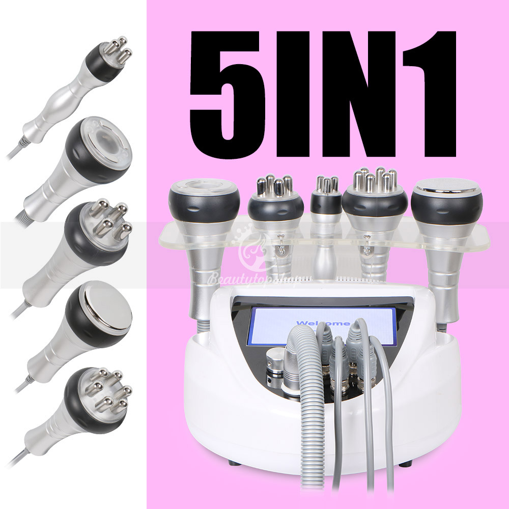 Touch screen 5in 1 Ultrasonic Cavitation machine vacuum therapy rf skin tightening fat removal machine spa use
Touch screen 5in 1 Ultrasonic Cavitation machine vacuum therapy rf skin tightening fat removal machine spa use