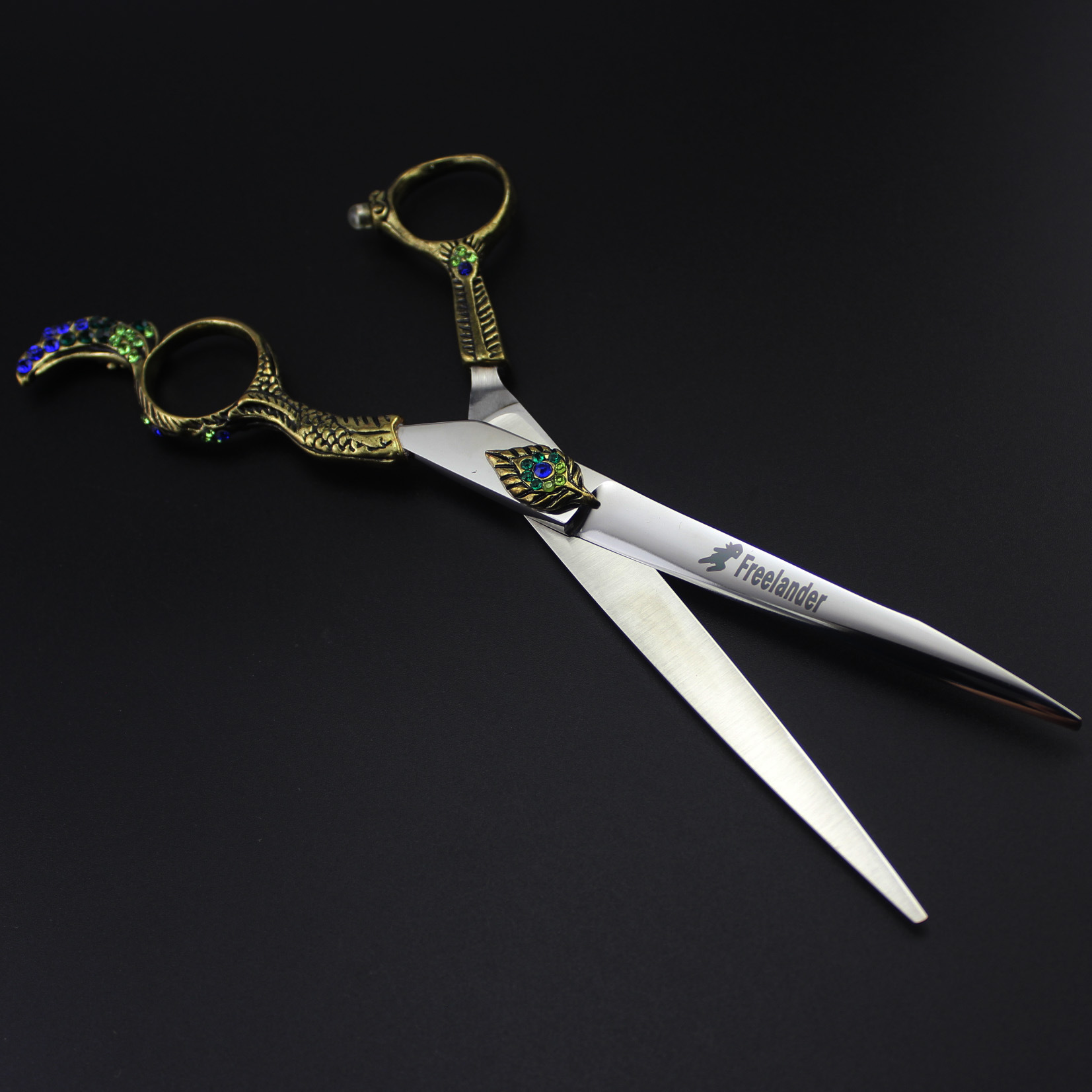With leather case Freelander 7.0 inch 440C 62HRC TB-76/TB-77/TB-78/TB-79 cutting scissors high quality free shipping