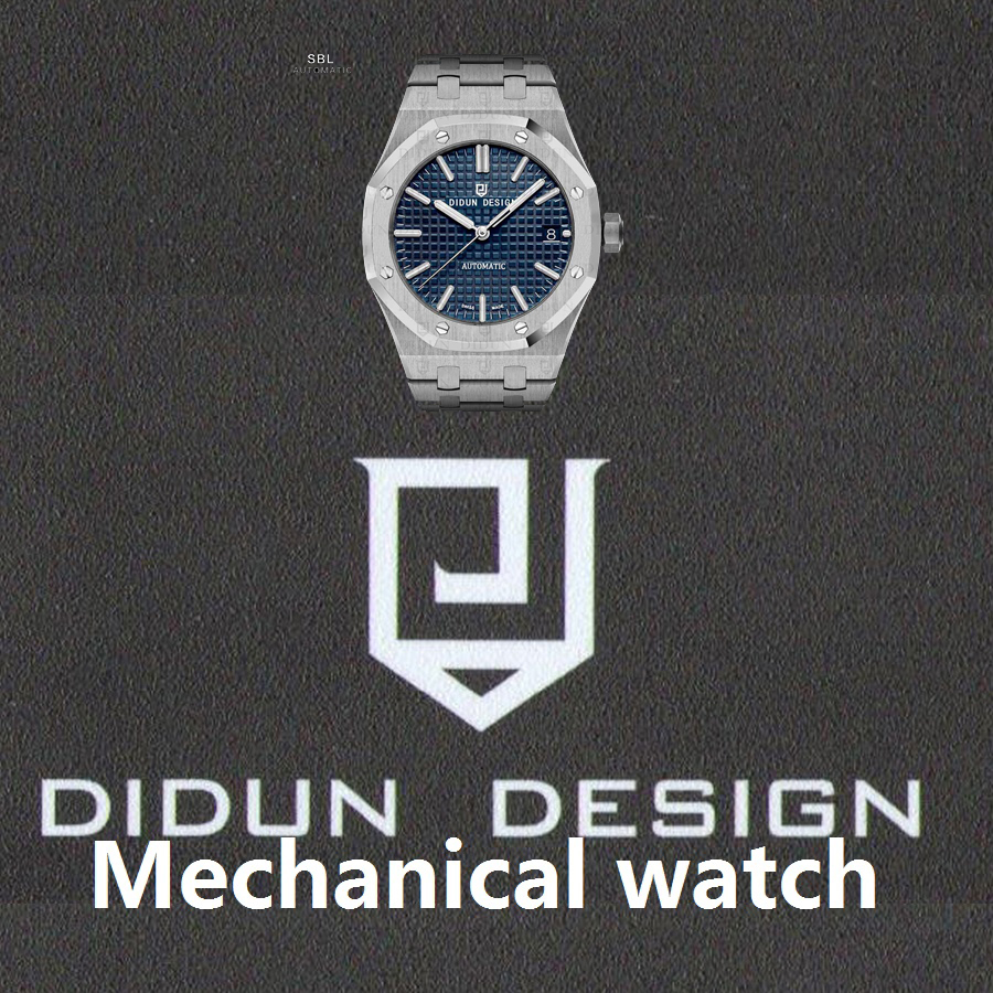 DIDUN Mens Automatic Mechanical Watches Top watches Men Steel Male Business Wristwatch waterproof, Srgb
DIDUN Mens Automatic Mechanical Watches Top watches Men Steel Male Business Wristwatch waterproof, Srgb