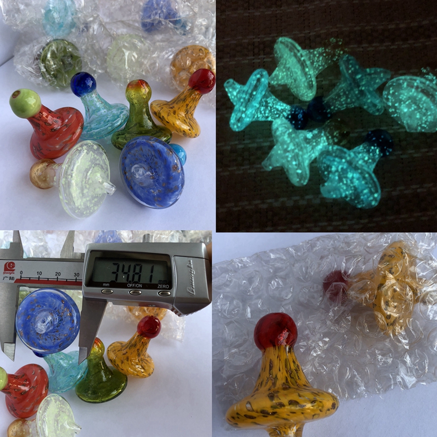 New Glass Carb Cap Magic Witch Hat Luminous Bubble Carb Cap Dome for Thermal P Banger Nails OD 35mm Carb Caps
New Glass Carb Cap Magic Witch Hat Luminous Bubble Carb Cap Dome for Thermal P Banger Nails OD 35mm Carb Caps