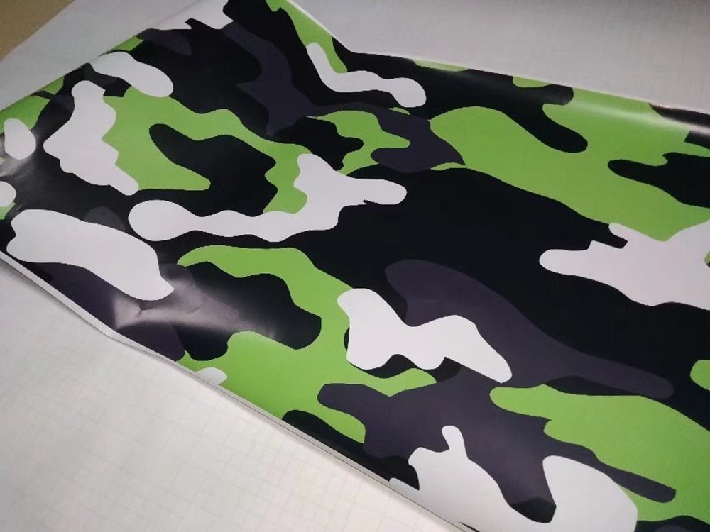 Neo Green Camouflage Vinyl For Car Truck Whole Wrap Camo styling Covering Film with air release / Bubble Free Size 1,52x10m/20m/30m Roll