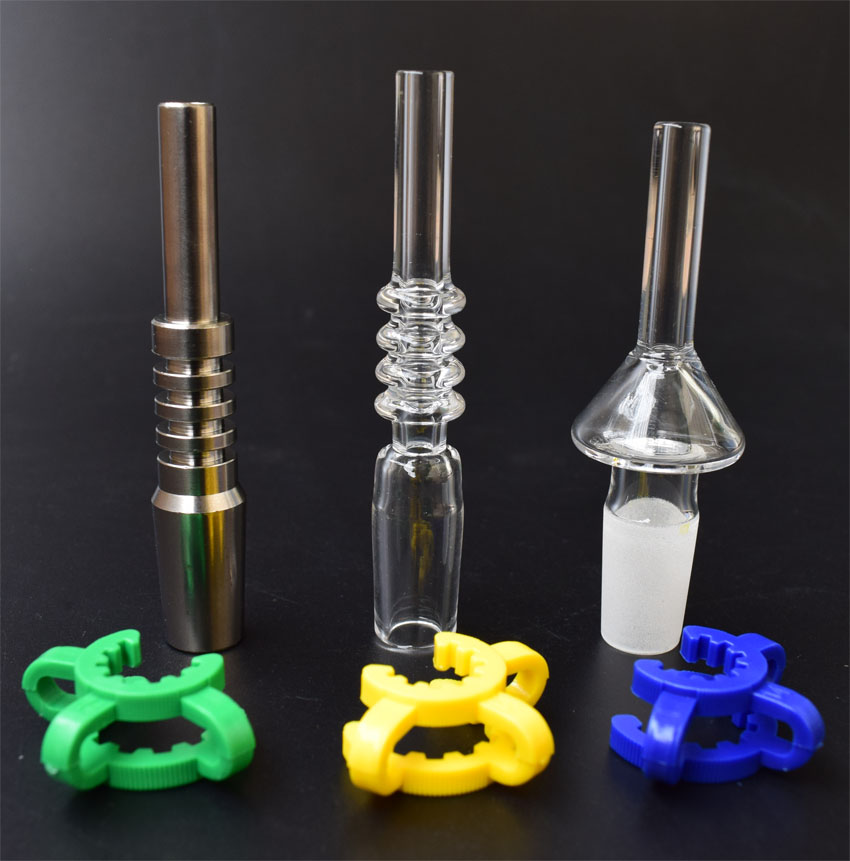 10mm 14mm 18mm 19mm Quartz Tip Titanium Tip for Mini NC Kits With Free Plastic Keck Clips Quartz Banger Nail Titanium Nail
10mm 14mm 18mm 19mm Quartz Tip Titanium Tip for Mini NC Kits With Free Plastic Keck Clips Quartz Banger Nail Titanium Nail