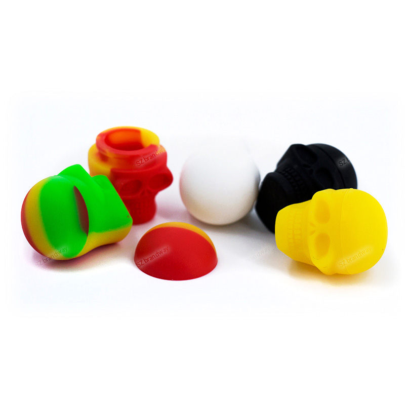 SKULL Silicone container Nonstick Silicone Jars 3ML Wax container FDA Silicone Jars Dabs for smoking accessory
SKULL Silicone container Nonstick Silicone Jars 3ML Wax container FDA Silicone Jars Dabs for smoking accessory