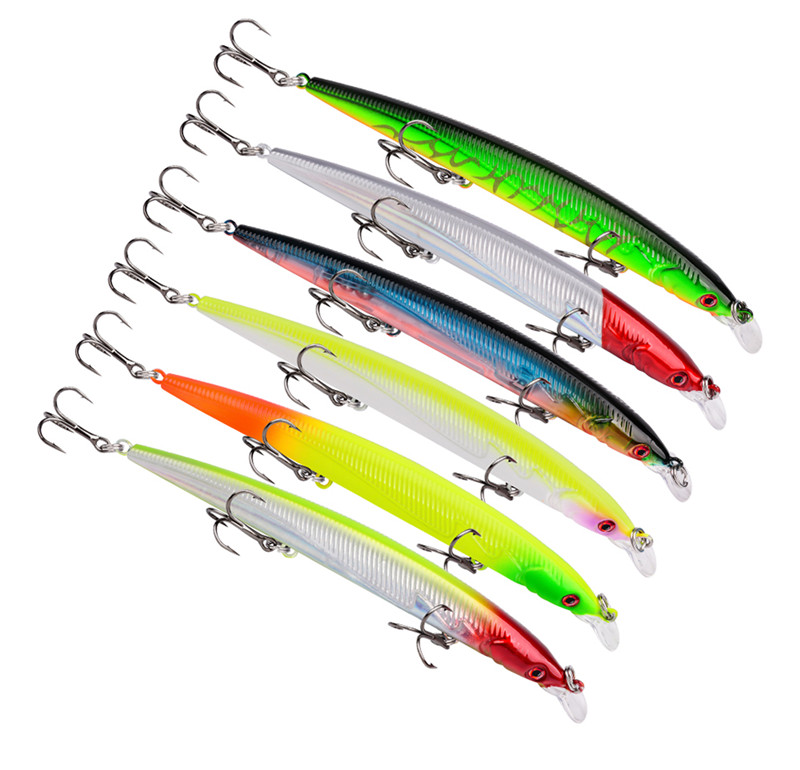 Minnow Bassbaits Freshwater Swimbaits fishing lure 14cm-5.51"/14g-0.49oz Fishing Wobblers Laser bait with 6# BKB Hooks
Minnow Bassbaits Freshwater Swimbaits fishing lure 14cm-5.51"/14g-0.49oz Fishing Wobblers Laser bait with 6# BKB Hooks