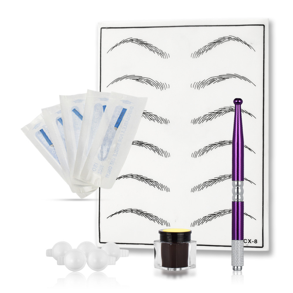 Permanent Makeup Tattoo Fake Skin kit Tattoo Needle Pigment Ink with Microblading Pen for Tattoo Beginners
Permanent Makeup Tattoo Fake Skin kit Tattoo Needle Pigment Ink with Microblading Pen for Tattoo Beginners