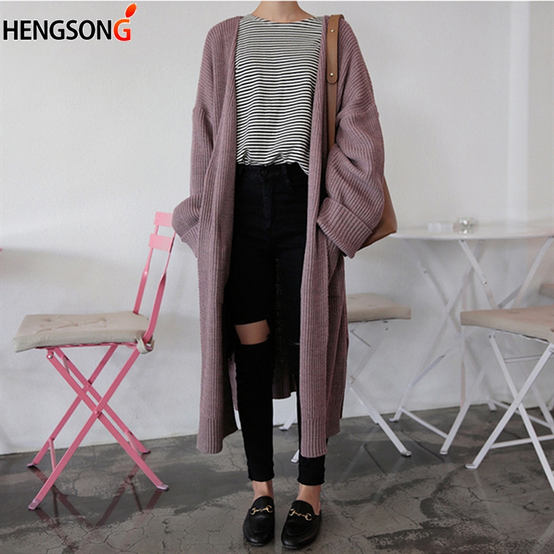 Lady's Sweater Harajuku Long Cardigan 2018 Spring Autumn Knit Sweater Women Large Coat Casual Long Jacket Pockets, Black
Lady's Sweater Harajuku Long Cardigan 2018 Spring Autumn Knit Sweater Women Large Coat Casual Long Jacket Pockets, Black