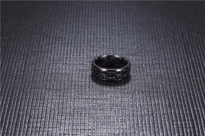 2018 New Fashion Men's Ring Black Crystal Ring Titanium Steel Full-Drill Double Row Circle Diamond Wedding Ring8588475
2018 New Fashion Men's Ring Black Crystal Ring Titanium Steel Full-Drill Double Row Circle Diamond Wedding Ring8588475