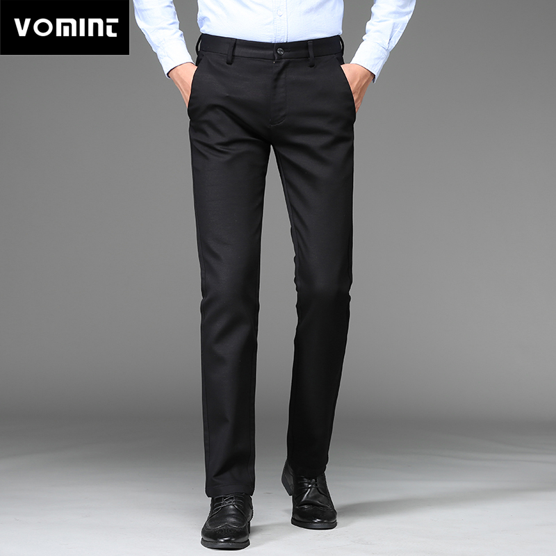 2018 New Mens Suit Pants Regular Straight Fit Anti-wrinkle Cotton Elasticity Long Trousers Business Casual Pants Blue Khaki Male, Black9102
2018 New Mens Suit Pants Regular Straight Fit Anti-wrinkle Cotton Elasticity Long Trousers Business Casual Pants Blue Khaki Male, Black9102