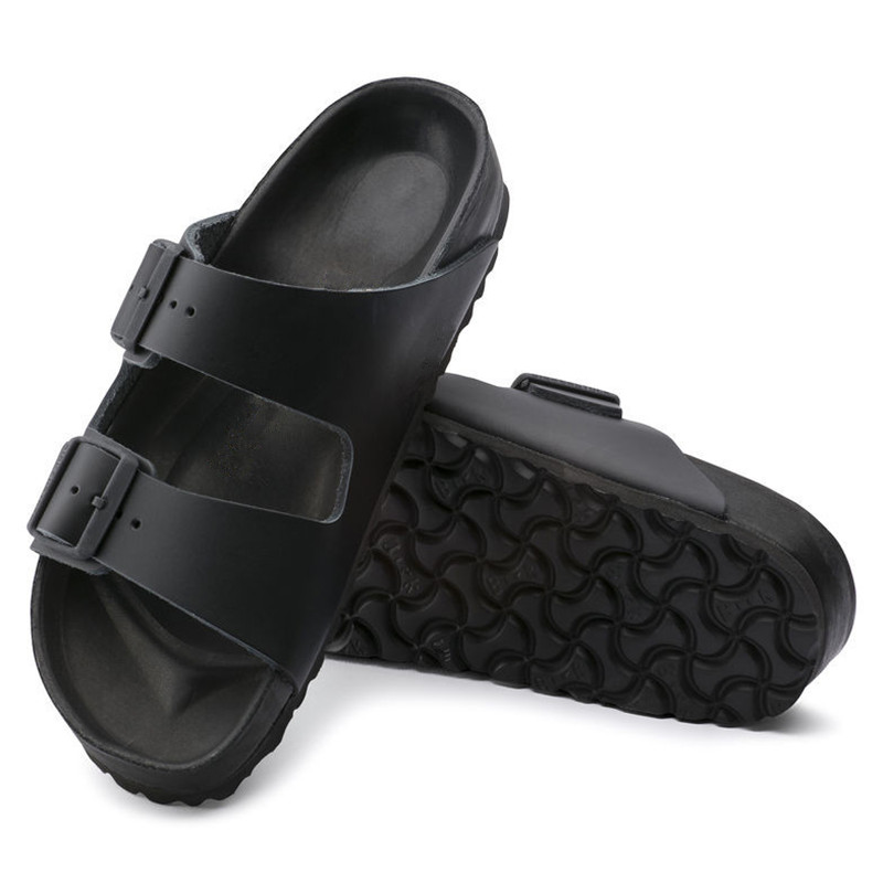 Famous Brand Arizona Unisex All Black And White Casual Flat Sandals Male Buckle Summer Beach Top Quality Genuine Leather Slippers, Style 1
Famous Brand Arizona Unisex All Black And White Casual Flat Sandals Male Buckle Summer Beach Top Quality Genuine Leather Slippers, Style 1
