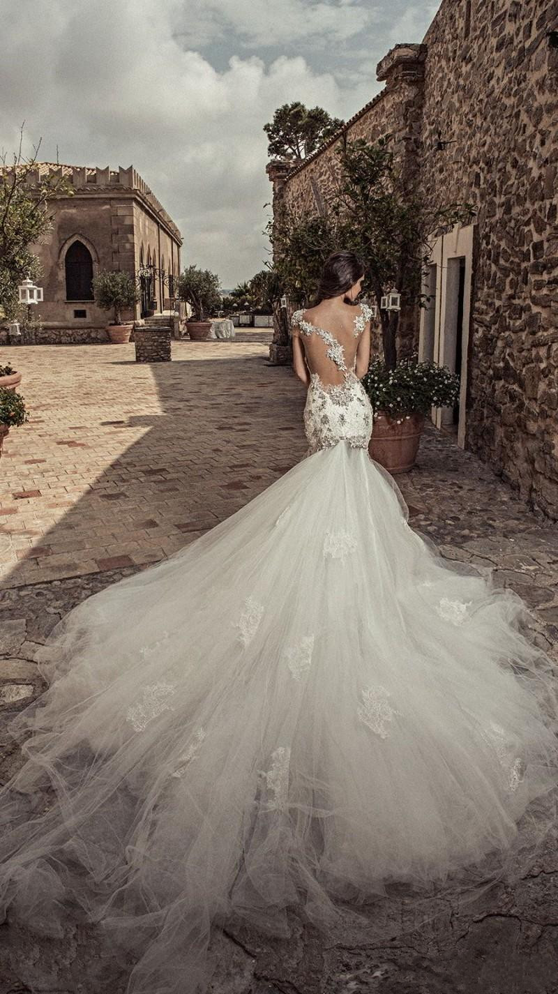 vintage mermaid wedding dresses cap sleeve scoop neck lace tulle sweep train bridal gowns custom size plus size wedding dress