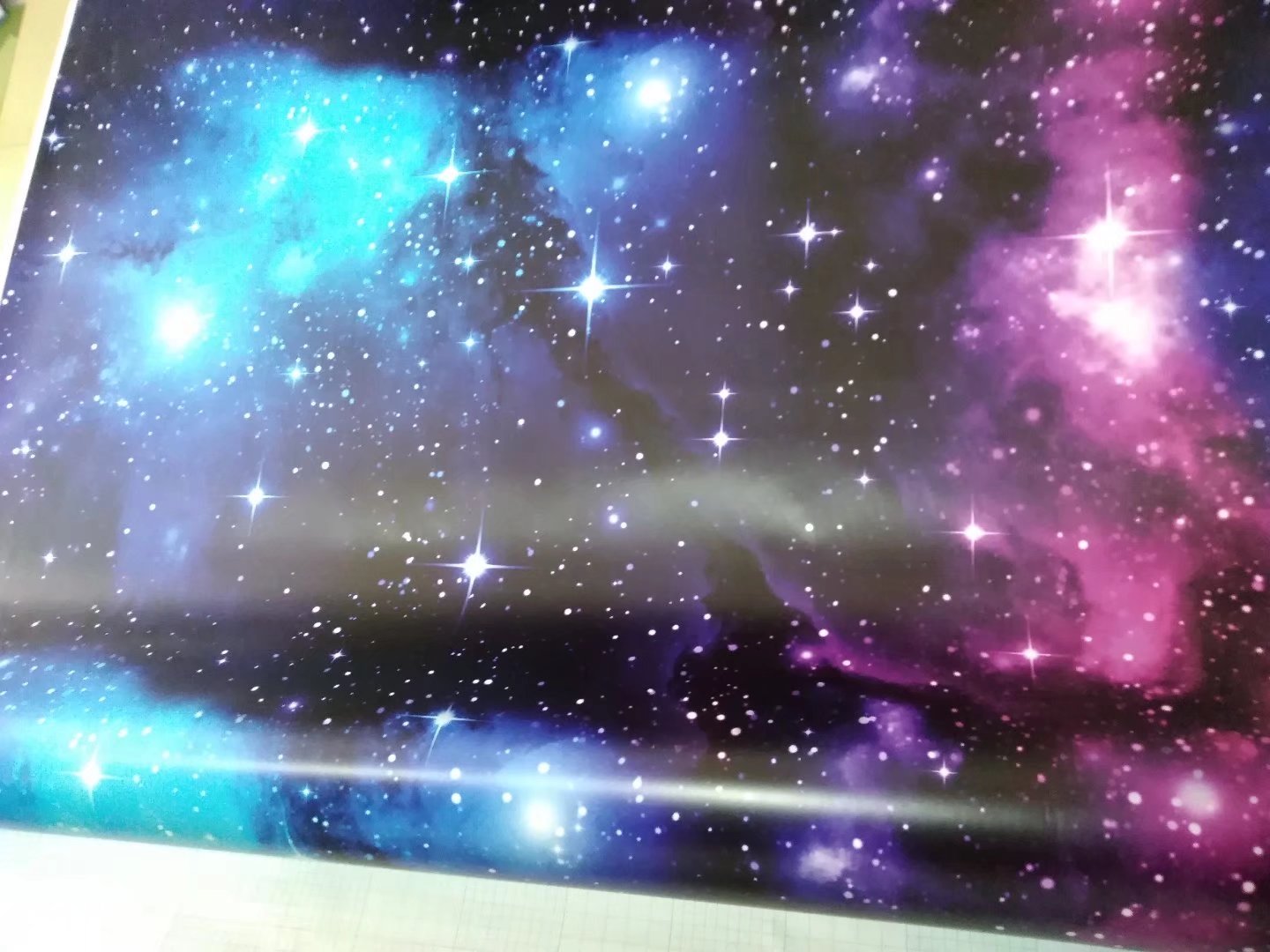 Impressive galaxy Camo Vinyl For Car Wrap With air bubble Free Printed Car wrapping graphics size 1.52x30m