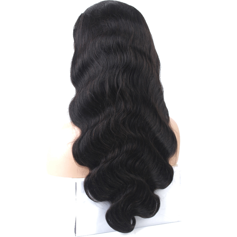 Full Lace Wig Body Wave Hair 20inch 22inch 24inch For Women With Baby Hair Brazilian Virgin Hair Lace Wigs Free Shipping
