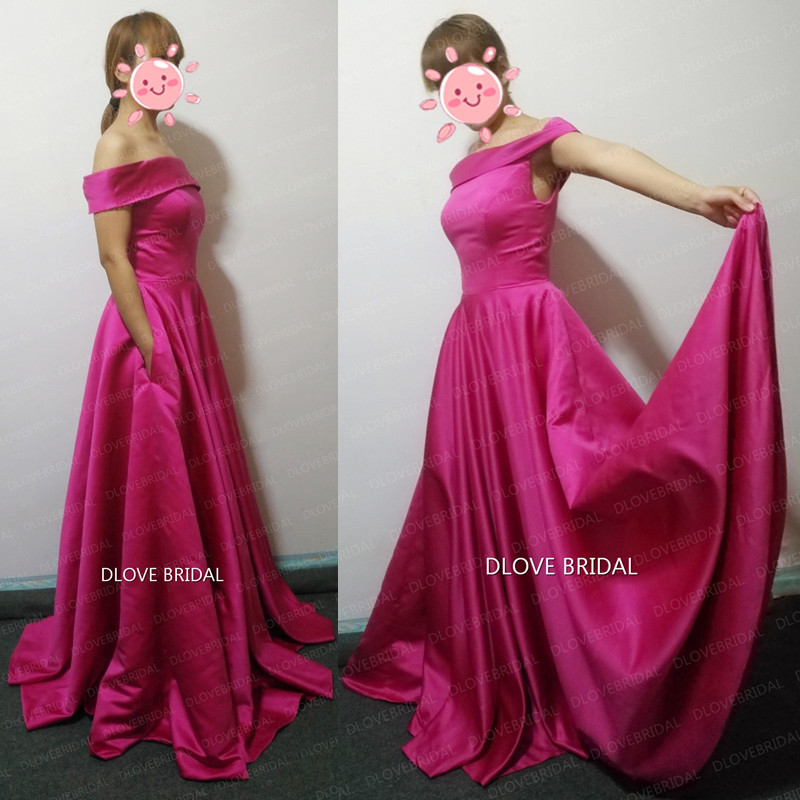 Real Photos High Quality Hot Fuchsia Pink Prom Dress with Pockets Simple Elegant Off Shoulder Long A Line Evening Party Dresses Low Price, Yellow
Real Photos High Quality Hot Fuchsia Pink Prom Dress with Pockets Simple Elegant Off Shoulder Long A Line Evening Party Dresses Low Price, Yellow