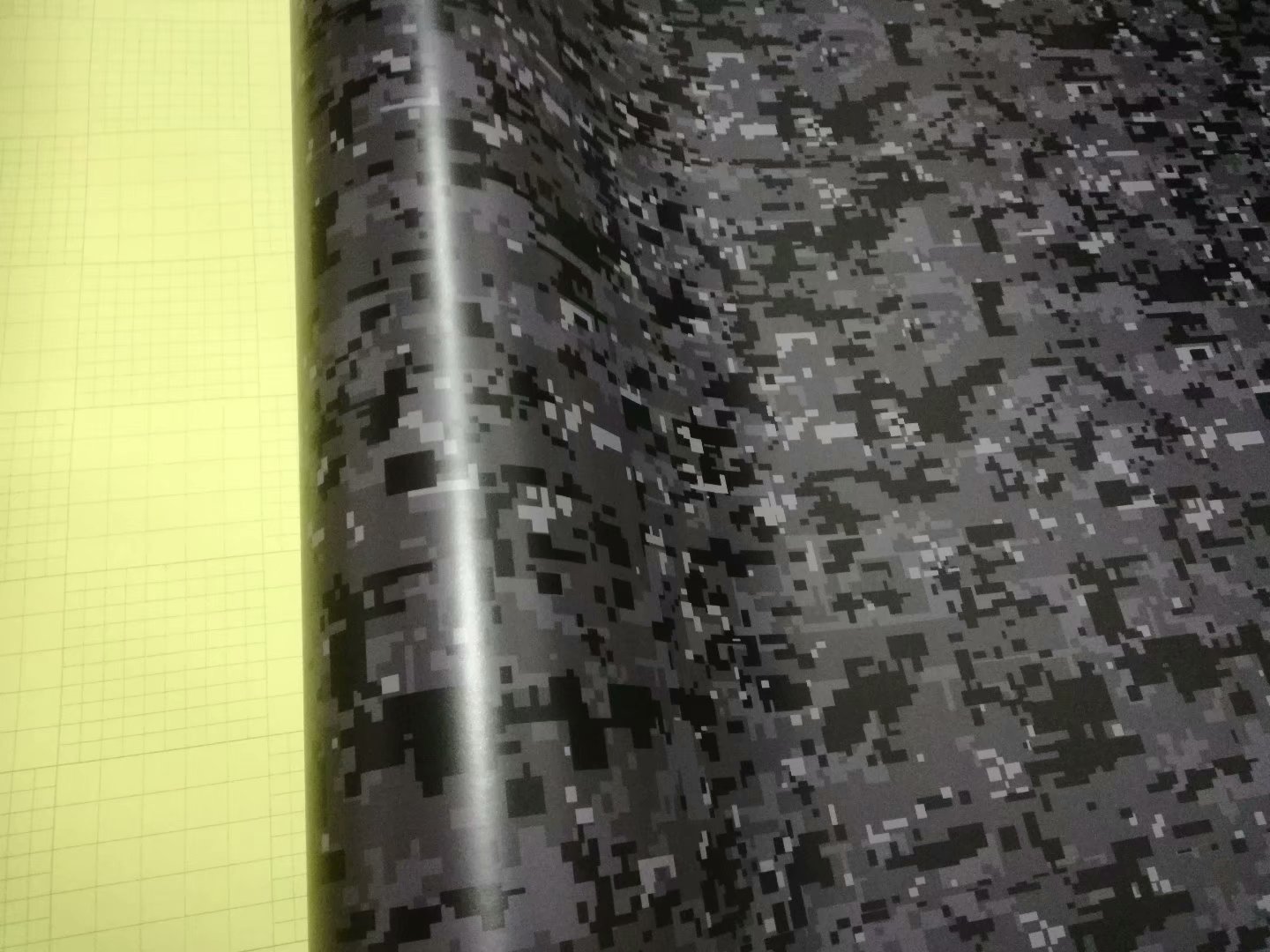 Premium Black Dark Grey urban night Digital Camo Vinyl Car Wrap With air bubble Free Pixel Camouflage Graphics Car Sticker 1.52x30m/ 5x98ft