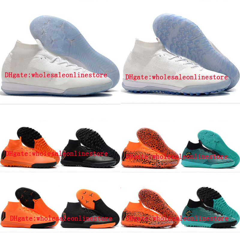 2018 soccer cleats Mercurial SuperflyX VI KJ Elite CR7 IC TF Turf soccer shoes mens ronaldo Crampons de football boots botas de futbol, Color 1
2018 soccer cleats Mercurial SuperflyX VI KJ Elite CR7 IC TF Turf soccer shoes mens ronaldo Crampons de football boots botas de futbol, Color 1