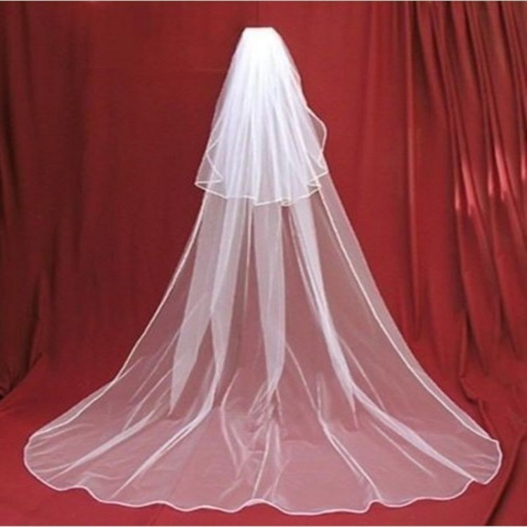 Simple Cathedral Length Wedding Bridal veil with Comb 2 Layer Soft Tulle Cheap Veils Wedding Accessories Bridal Veils for wedding, White
Simple Cathedral Length Wedding Bridal veil with Comb 2 Layer Soft Tulle Cheap Veils Wedding Accessories Bridal Veils for wedding, White