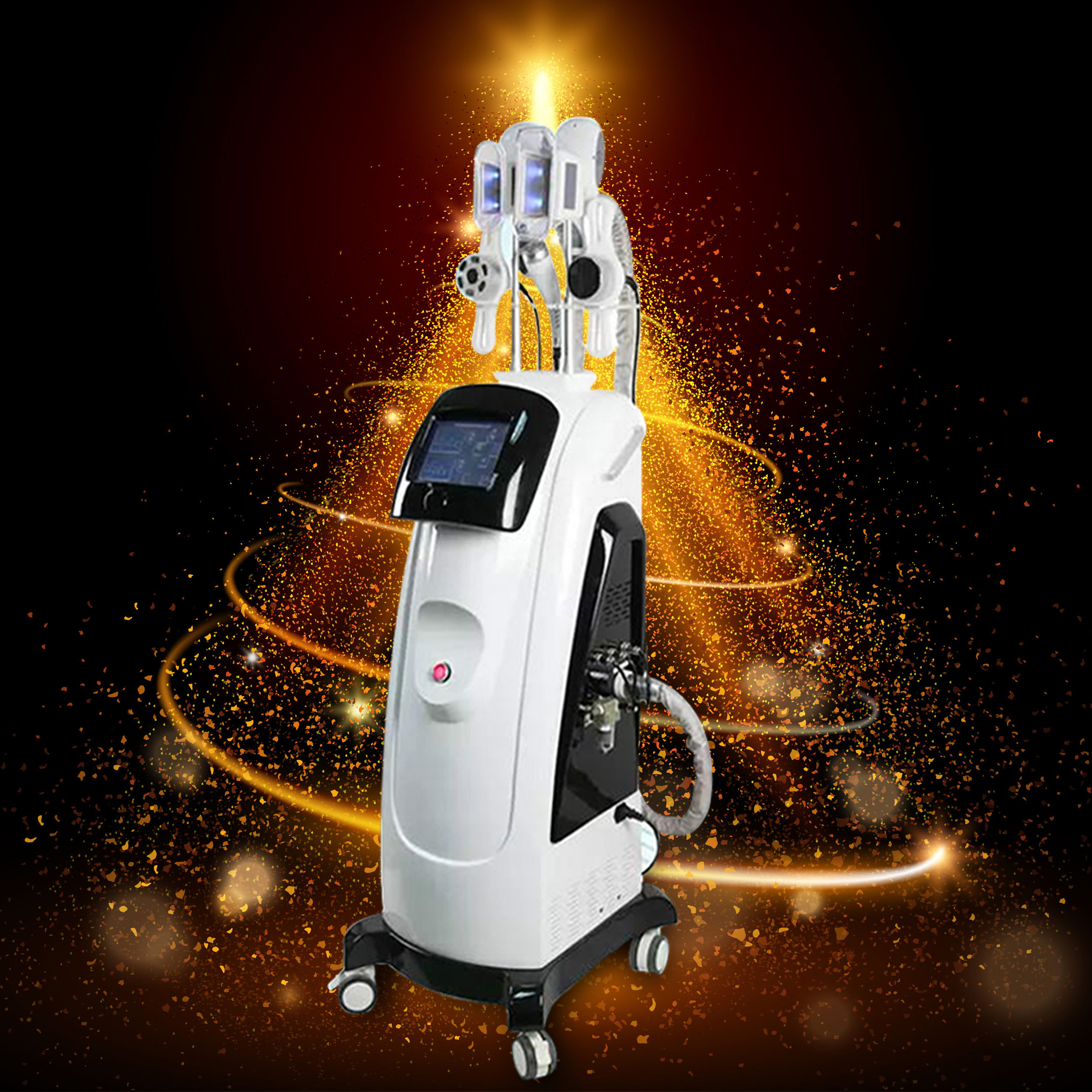 Third Generation Cryolipolysis Multifunction 4 IN 1 Double Handle Cryotherapy Ultrasound Fat Freeze Slimming Machine
Third Generation Cryolipolysis Multifunction 4 IN 1 Double Handle Cryotherapy Ultrasound Fat Freeze Slimming Machine