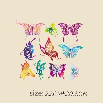 Sewing Notions & Tools Fashion Cute Butterfly DIY Stickers 22*20.5CM Patches For Clothing T-shirt Hooded Iron On
Sewing Notions & Tools Fashion Cute Butterfly DIY Stickers 22*20.5CM Patches For Clothing T-shirt Hooded Iron On