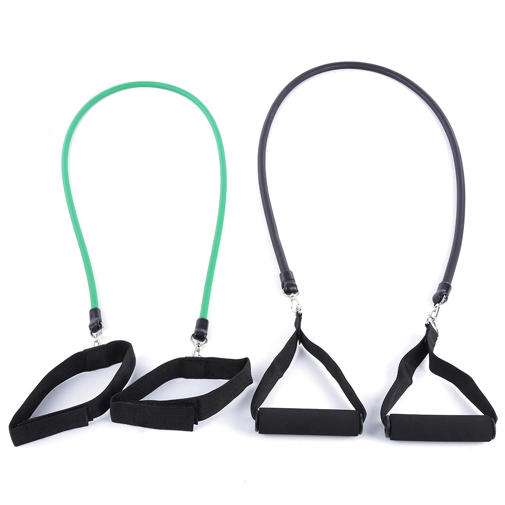 LEAJOY 11pcs/set Latex Tubing Expanders Exercise Tubes Strength Resistance Bands Pull Rope Pilates Crossfit Fitness Equipment Y1892612