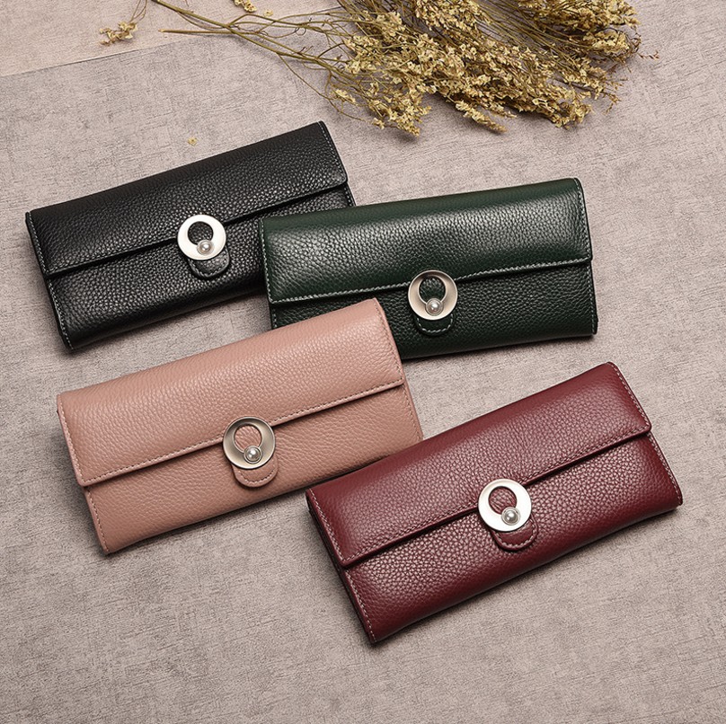 2019. Leather Wallet. Small. woman's wallet. Mini. Soft cowhide. Long. Credit Card. Wallets & Holders. Black. Zero purse. Pure color. EEWn21, Red
2019. Leather Wallet. Small. woman's wallet. Mini. Soft cowhide. Long. Credit Card. Wallets & Holders. Black. Zero purse. Pure color. EEWn21, Red