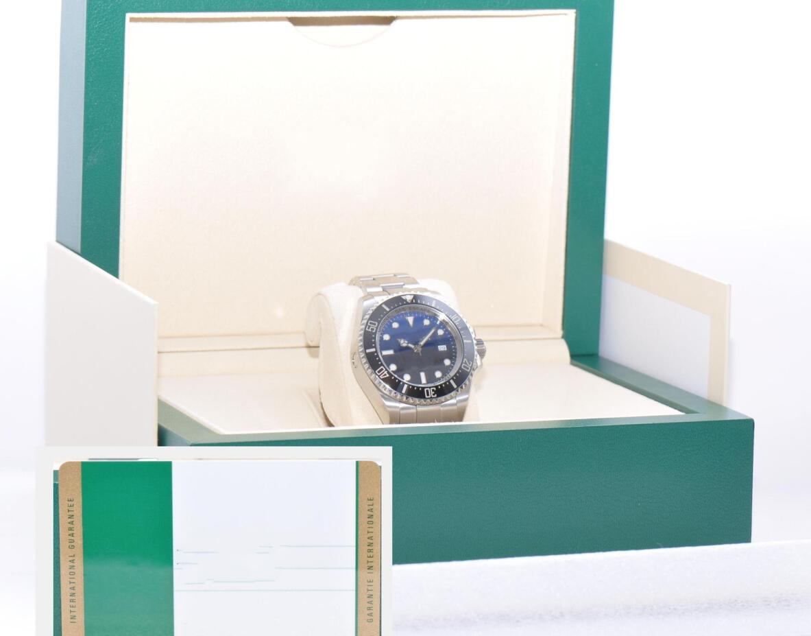 Luxury Sea-Dweller D-Blue 116660 44MM Ceramic Bezel Sapphire Glass Automatic Machinery Mens Watch Mens Watches Original Box/Papers, Black 
Luxury Sea-Dweller D-Blue 116660 44MM Ceramic Bezel Sapphire Glass Automatic Machinery Mens Watch Mens Watches Original Box/Papers, Black