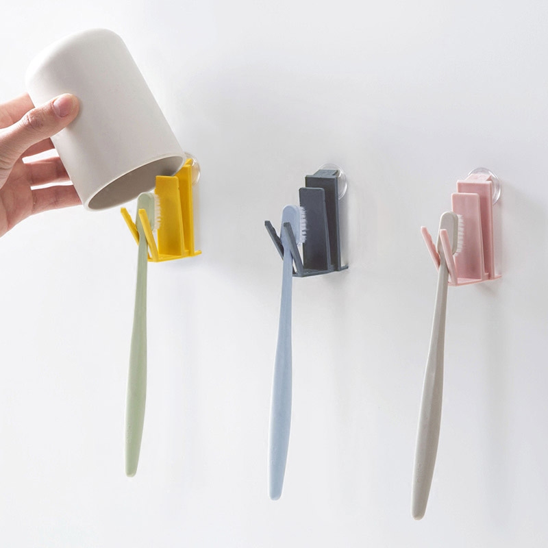 Sucking Toothbrush Rack Bathroom Wall Hanging Cup Holder Toothbrush Barrel Shelf
Sucking Toothbrush Rack Bathroom Wall Hanging Cup Holder Toothbrush Barrel Shelf