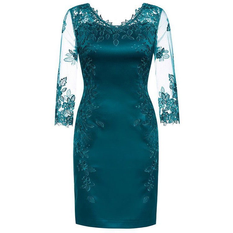 Long Sleeves Sheath Knee Length Mother of the Bride Dresses with Lace Appliques for Wedding Party Mother of the groom Dresses, Sage
Long Sleeves Sheath Knee Length Mother of the Bride Dresses with Lace Appliques for Wedding Party Mother of the groom Dresses, Sage