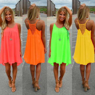 New Fashion Sexy Casual Dresses Women Summer Sleeveless Evening Party Beach Dress Short Chiffon Mini Dress BOHO Womens Clothing Apparel, Black;gray
New Fashion Sexy Casual Dresses Women Summer Sleeveless Evening Party Beach Dress Short Chiffon Mini Dress BOHO Womens Clothing Apparel, Black;gray