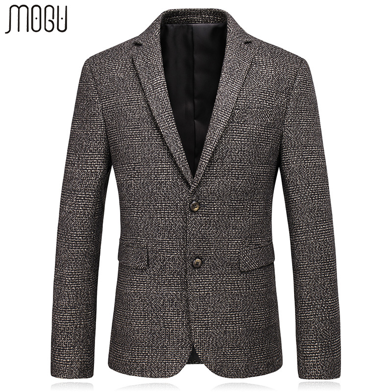MOGU Solid Woolen Men's Jacket 2017 Autumn New Arrival Fashion Men Blazer Slim Fit Casual Men's Blazer Asian Size 3XL Men Suit, Brown
MOGU Solid Woolen Men's Jacket 2017 Autumn New Arrival Fashion Men Blazer Slim Fit Casual Men's Blazer Asian Size 3XL Men Suit, Brown