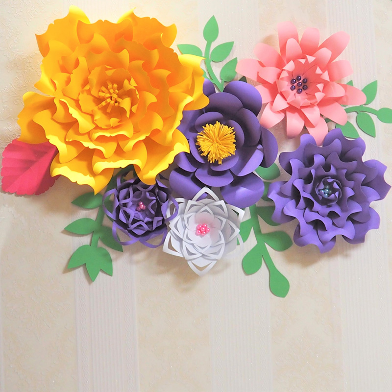 DIY Giant Paper Flowers 6PCS+Leaves 5PCS Wedding & Event Backdrops Wall Deco Baby Nursery Decor Video Tutorials Mix Colors, As picture
DIY Giant Paper Flowers 6PCS+Leaves 5PCS Wedding & Event Backdrops Wall Deco Baby Nursery Decor Video Tutorials Mix Colors, As picture