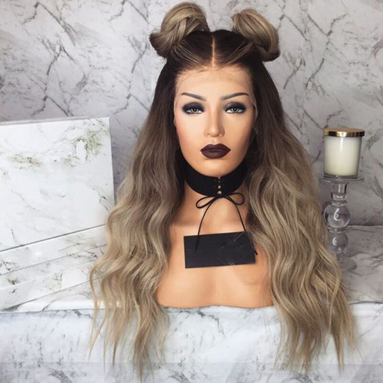 Long Glueless Heat Resistant Hair Long Wavy brazilian full Lace Front Wigs Ombre bonde Synthetic Lace Front Wigs For Black Women
Long Glueless Heat Resistant Hair Long Wavy brazilian full Lace Front Wigs Ombre bonde Synthetic Lace Front Wigs For Black Women