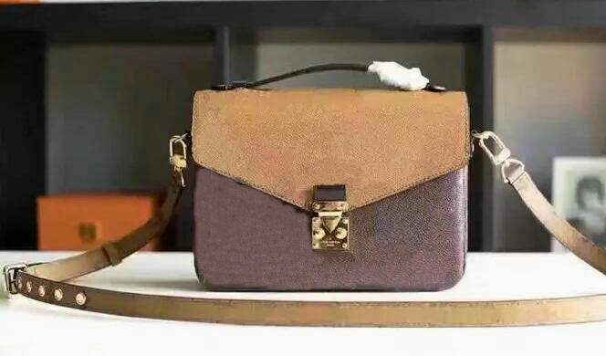 high quality genuine leather women's handbag pochette Metis shoulder bags crossbody bags 2 color leather 40780, Brown
high quality genuine leather women's handbag pochette Metis shoulder bags crossbody bags 2 color leather 40780, Brown