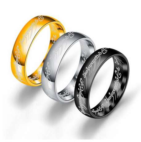 New Stainless Steel One Ring of Power the Lord of One Ring Lovers Women Men Fashion Jewelry Wholesale Free Shipping
New Stainless Steel One Ring of Power the Lord of One Ring Lovers Women Men Fashion Jewelry Wholesale Free Shipping