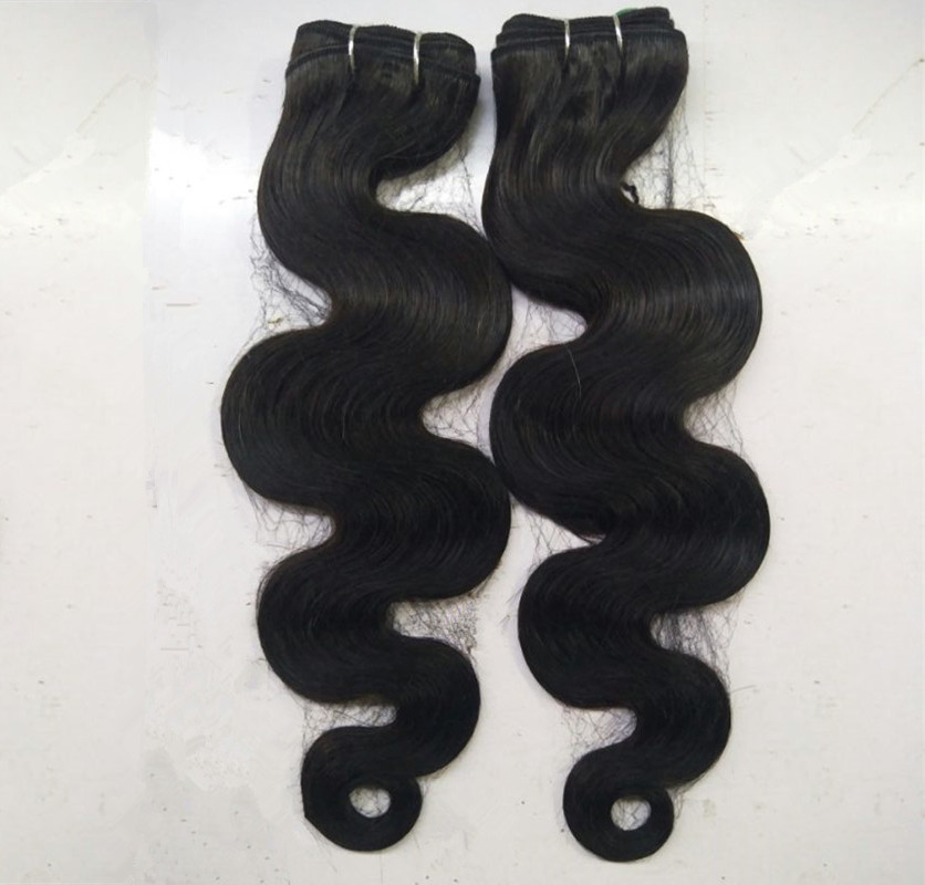 indian virgin human hair weave 3 bundles body wave hair weaves 95100 g 3pieces one set body weave natural black color