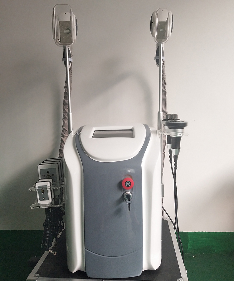 cryolipolysis fat freezing machine slimming 40K ultrasound cryotherapy face/body RF 6 pads LLLT lipo laser machine