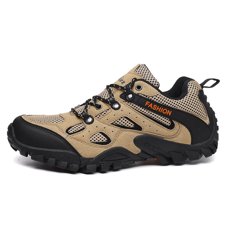 Outdoor Waterproof Shoes for Man Non-Slip Walking Boots Mens Mesh Climbing Athletic, Black
Outdoor Waterproof Shoes for Man Non-Slip Walking Boots Mens Mesh Climbing Athletic, Black