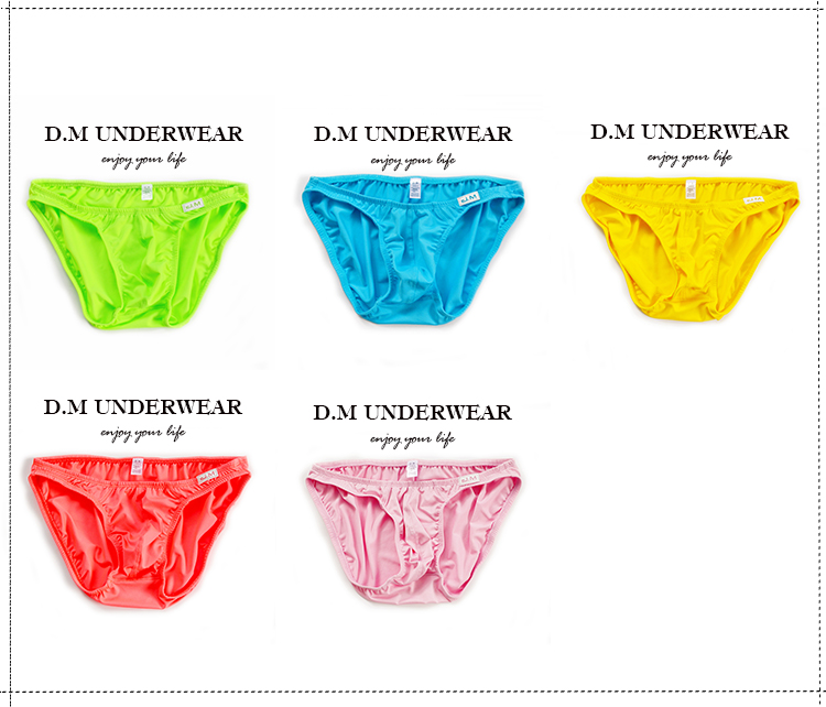 D.M men's underwear man briefs Low-waisted sexy briefs breathable fashion sports sweat uptake tight underwear, Yellow
D.M men's underwear man briefs Low-waisted sexy briefs breathable fashion sports sweat uptake tight underwear, Yellow