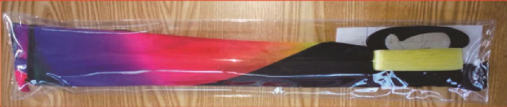 Rainbow Kite Triangle Kite Outdoor Fun Sports Easy Flyer Kite for Beginners