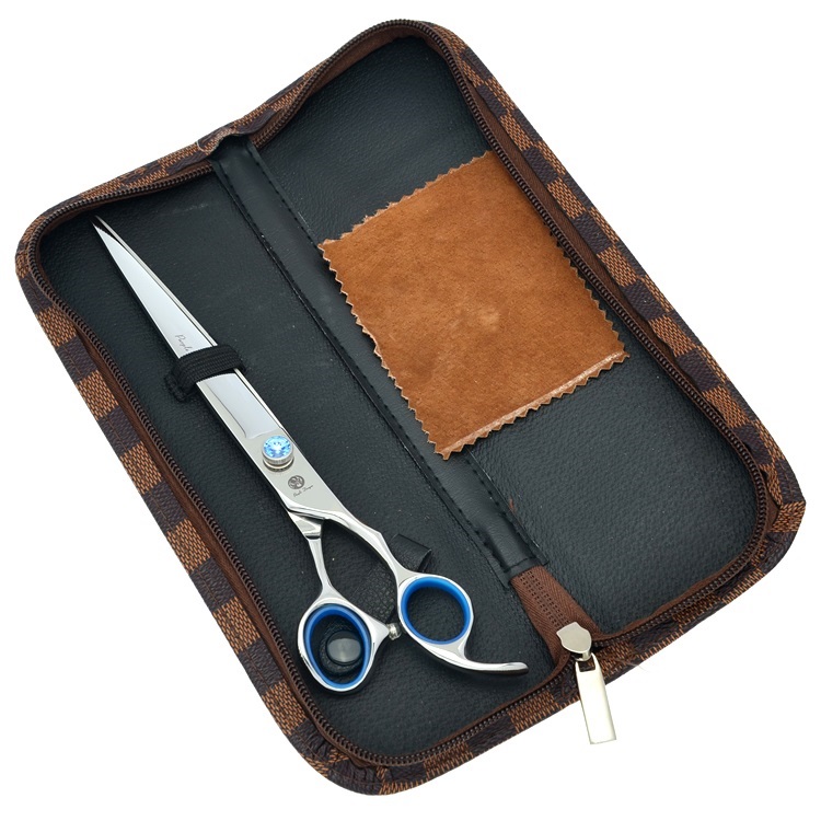 Purple Dragon 8.0" Imported 440C Pet Hair Scissors Cutting Hair Shear for Dog Salon Sharp Edge Animals Hair Trimming Tools with Bag LZS0385
Purple Dragon 8.0" Imported 440C Pet Hair Scissors Cutting Hair Shear for Dog Salon Sharp Edge Animals Hair Trimming Tools with Bag LZS0385